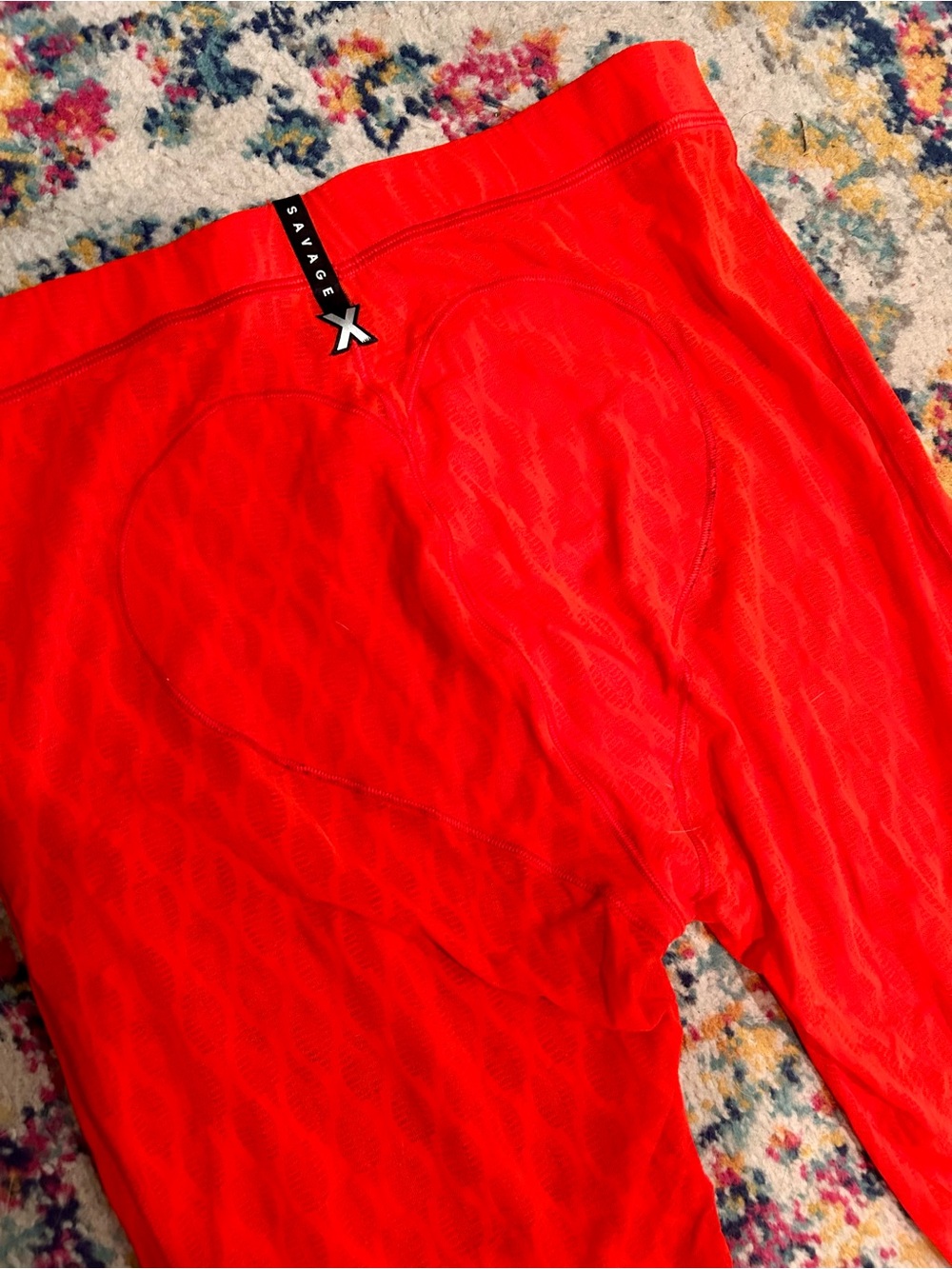 NWOT Savage X Fenty Sheer Heart Leggings